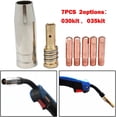 thumbnail image 4 of Gamvdout 49 Pcs MIG Welding Nozzle Tip Holder Set 030/0.35 Wire Tips Short Gas Diffuser Contact Tip Fit For Electric Harbor Freight MIG Welder Welding nozzle, 4 of 4