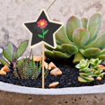 thumbnail image 4 of Cergrey Detachable Bracket Strong And Durable Chalkboard Picks, 10Pcs Chalkboard Label Notes, For Desktop Numbers Party Favors Place Cards Food Signs Kids Crafts, 4 of 8
