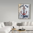 thumbnail image 3 of Trademark Fine Art 'Stay Anchor' Canvas Art by Art Licensing Studio, 3 of 3