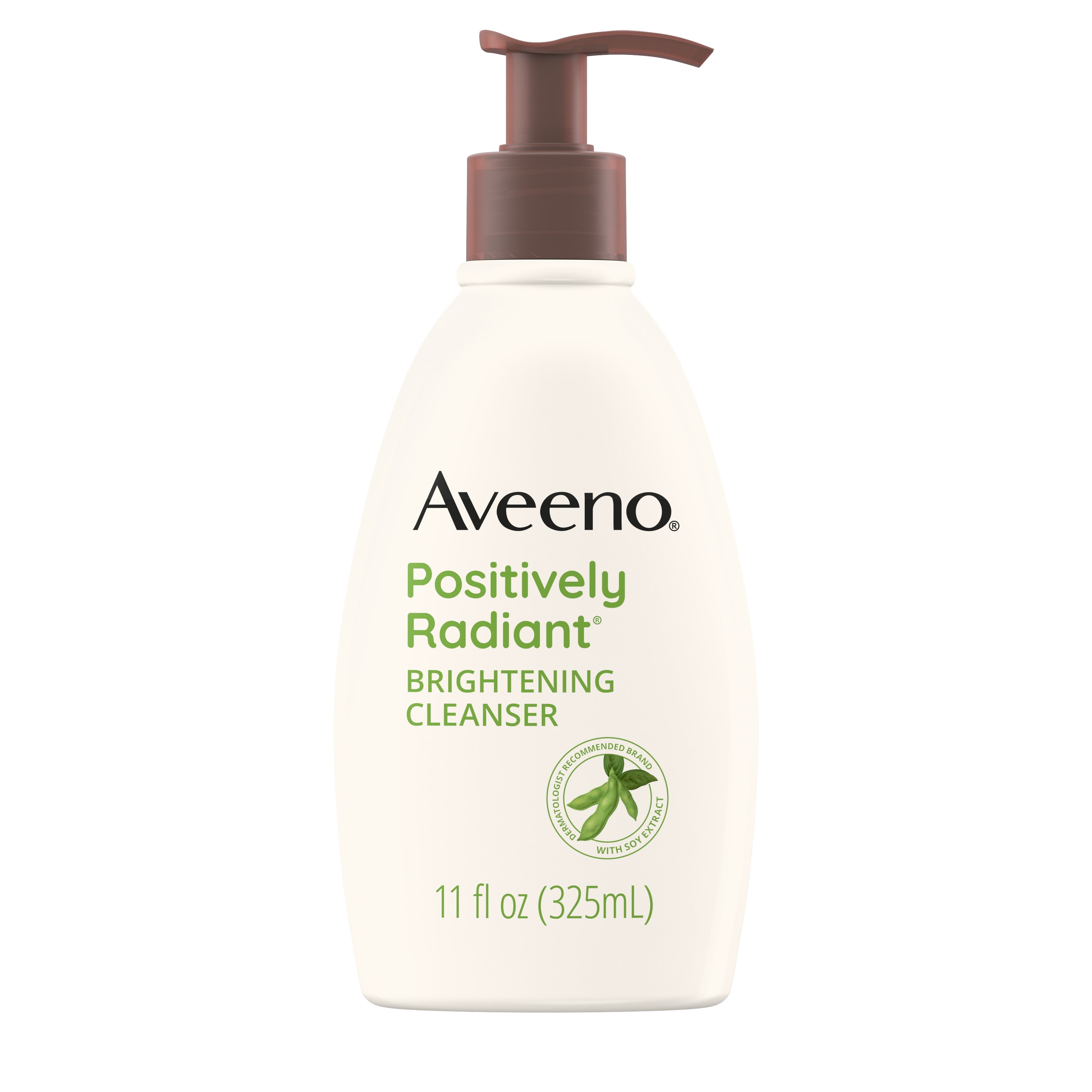 Aveeno Positively Radiant Brightening Facial Cleanser, 11 fl. oz