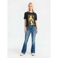 thumbnail image 2 of Wicked Women's Graphic Print Tee with Short Sleeves, Sizes XXS-XXL, 2 of 5