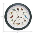 thumbnail image 2 of Reloj con forma de pájaro cantor Mark Feldstein, 25 aniversario, edición. 33 cm, 2 of 7