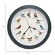 thumbnail image 2 of Reloj con forma de pájaro cantor Mark Feldstein, 25 aniversario, edición. 33 cm, 2 of 7