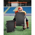 thumbnail image 3 of 24x16in Football Blocking Tackle Dummy Heavy Duty Kick Shield Pad Handles 1PCS, 3 of 7
