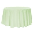 thumbnail image 1 of 1 Pc, Polyester 120" Round Tablecloth - Sage Green For Weddings, Trade Shows, Showrooms, Events, 1 of 1