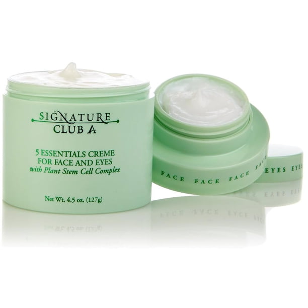 Crema Signature Club A 5 Essentials para rostro y ojos con complejo de células madre vegetales