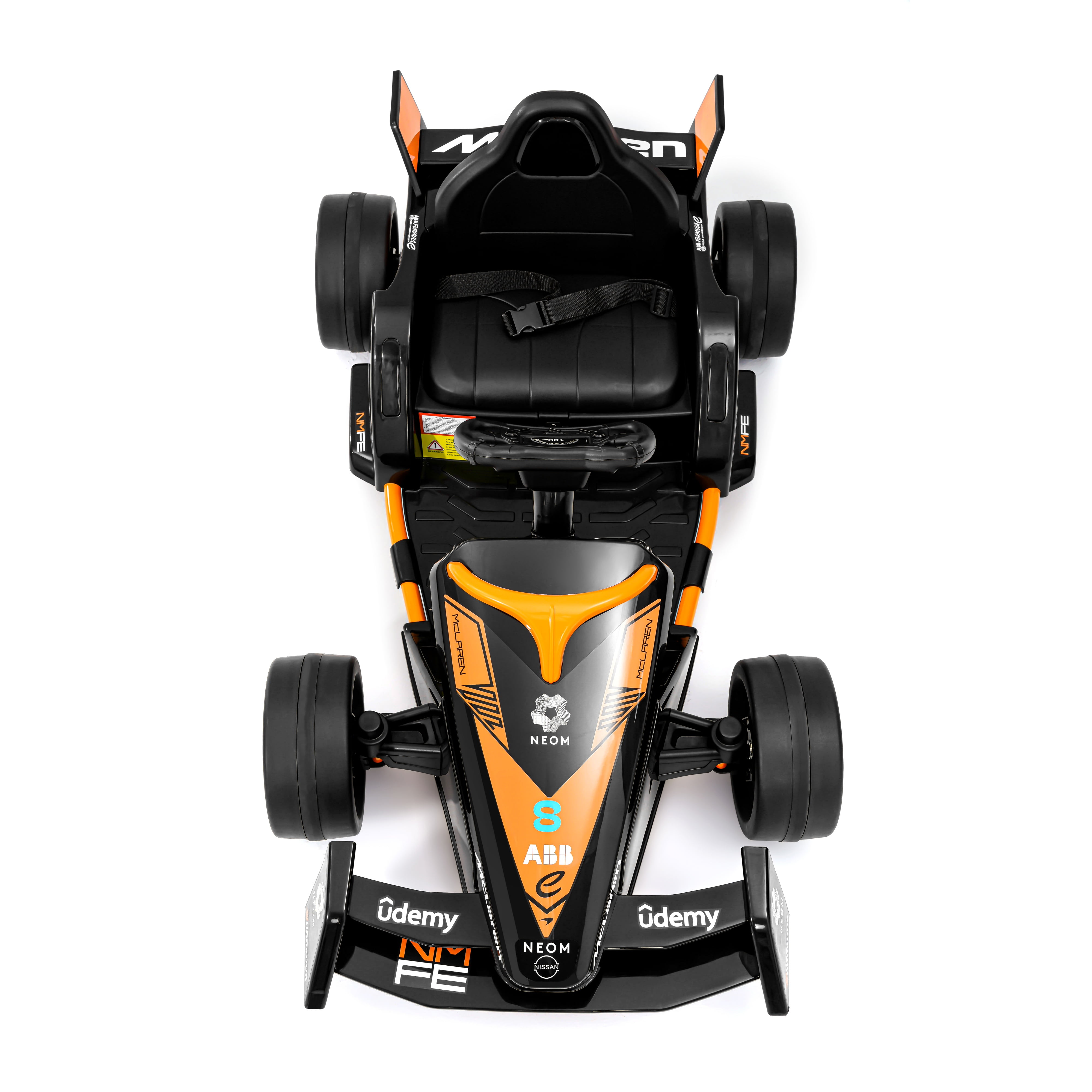 Hyper Formula E Race Car 12 Volt Battery Powered Ride-On for Kids