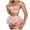 Pink, variant on Women Lace Lingerie Sets Sheer Bra And Panty Set Underwire Strappy G String Lingerie Lingerie Push up Long Lingerie for Women plus Size plus Size Lingerie for Women Lingerie for Women plus Size with