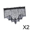 thumbnail image 1 of 2 Cenefas De Ventana De Halloween, Telaraña, Decoración De Halloween Para Puerta De Festival De Restaurante, 1 of 8
