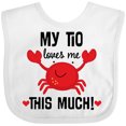 thumbnail image 3 of Inktastic My Tio Loves Me Nephew Boys or Girls Baby Bib, 3 of 4