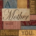 thumbnail image 2 of Williams, Todd 15x15 Gold Ornate Wood Framed with Double Matting Museum Art Print Titled - Mother, 2 of 4