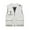 White, variant on Nmnitkp Vest for Men Durable Men's Casual Lightweight Outdoor Fishing Work Safari Travel Photo Cargo Vest Jacket Multi Pockets(L-5XL)