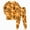 Y005-Gold, variant on Zuwimk Toddler Girl Boys Pajamas Kids Halloween Graphic 2 Piece Cute Graphic Pjs Fall Winter Sleepwear Clothes Sets,Y005-Gold
