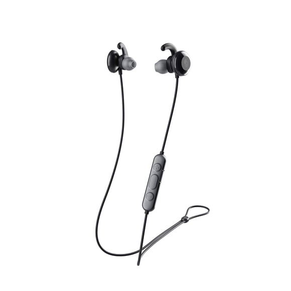 Skullcandy Audífonos Inalámbrico Method Active Wireless Negro IN Ear, Tala Única, Negro/Negro/Gray