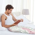 thumbnail image 6 of Picia Cute Pigs Mens Soft Woven Cotton Elastic Waistband Sleep Pajama Pant Lounge Sleep Pant With Pockets And Drawstring-Large, 6 of 9