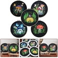 thumbnail image 5 of BUYISI Mushroom Flower Printed Embroidery Kit Diy Cross Stitch Set For Beginners Cloud With 20Cm Hoop, 5 of 5