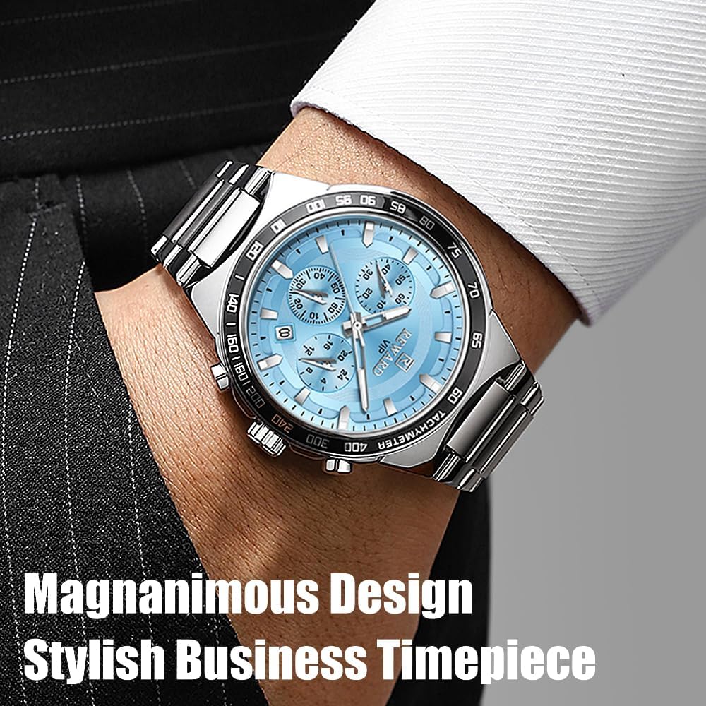 2025 New Design REWARD VIP Business Watches for Men Stainless Quartz Wristwatches Chronograph Luminous Sport Wrist Watch