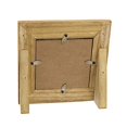 thumbnail image 2 of Benzara BM229904 Square Wooden Frame with Textured Details, Brown, 2 of 5