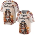 thumbnail image 3 of Happy Thanksgiving Cavalier King Charles Spaniel Welcome Thankful Fall Autumn All Over Print 3D Baseball Shirt Dog Lover Gifts Softball Sport - 02021, 3 of 6