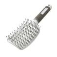 thumbnail image 1 of Professional Ribs Comb Women Wet Massage Styling Tool Hairbrush(Black), 1 of 6