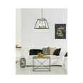 thumbnail image 2 of Declan 20 inch pendant in black and brass, 2 of 8