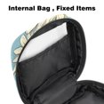 thumbnail image 4 of Daisy Makeup Bag, Cosmetic Bag, Portable Toiletry Bag for Women and Girls, 4 of 7