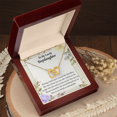 thumbnail image 6 of To My Stepdaughter Unbreakable Bond Inseparable Necklace, 6 of 20
