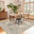 thumbnail image 4 of General 5x8 Washable Area Rug - Apartment Rug for Small Living Room/Bedroom/Dining Room -Stain Resistant Easy Clean Wahsable Soft Touch -Perfect for Apartments & Small Spaces 5x8 Beige, 4 of 17