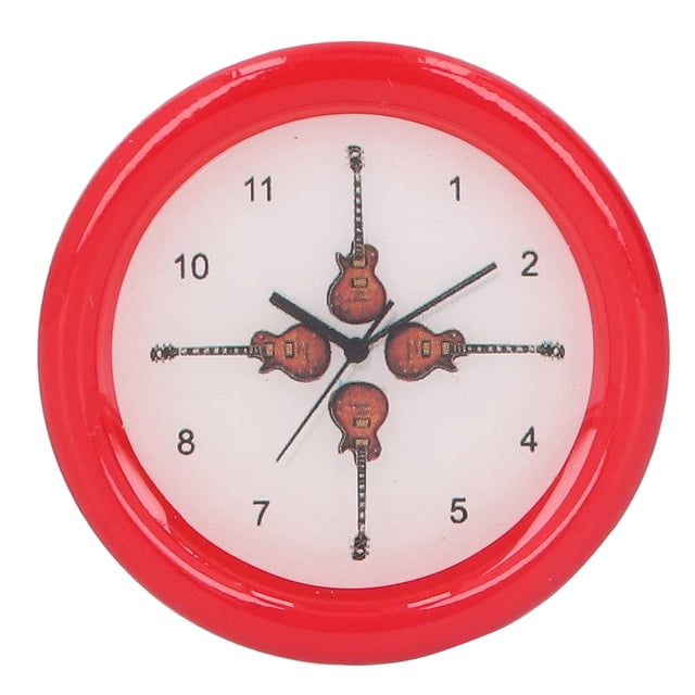 Dollhouse Wall Clock, Professional Real Model Lifelike Dollhouse Miniature Wall Clock For 1:12 Miniature Doll House ANGGREK AC7162