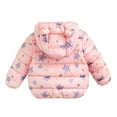 thumbnail image 3 of Toddler Baby Boys Girls Winter Coat Kids Hooded Light Puffer Padded Jacket Outwear Snowsuit, 3 of 4