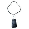 thumbnail image 6 of Around the Neck Black Leather Case and Safety Lanyard compatible with Consumer Cellular Verve Snap Flip Phone, 6 of 7