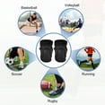 thumbnail image 3 of Unique Bargains 1 Pair Turtle Shell Shape Knee Brace Protection Sponge Knee Pads for Men and Women Black Size XL, 3 of 7