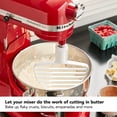thumbnail image 3 of KitchenAid Pastry Tilt Head Stand Mixer Beater Attachment, Silver, 3 of 5