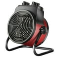 thumbnail image 2 of 3000W Portable Plastic Space Heater, Fast Heating Fan with Adjustable Thermostat, Tip-Over & Overheat Protection, Compact Personal Heater for Office, Room, Garage, 2 of 8