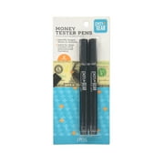 Pen + Gear Counterfeit Money Checker & Pen Marker Money Tester Pen Black, 2 Count