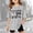 Grey, variant on RTKFRFLM Girls "Promoted To Big Sister" Graphic T-Shirt Short Sleeve Cotton Top White 9-10 Years