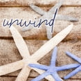 thumbnail image 2 of Kimberly, Allen 26x26 White Modern Wood Framed Museum Art Print Titled - Starfish 1, 2 of 4