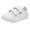 White, variant on Yindaity PU Baby Sneakers Shoes Running Shoes Girls Boys Primary School Students Sports Shoes Spring and Autumn Casual Shoes Toddler Hiking Shoes Black,13