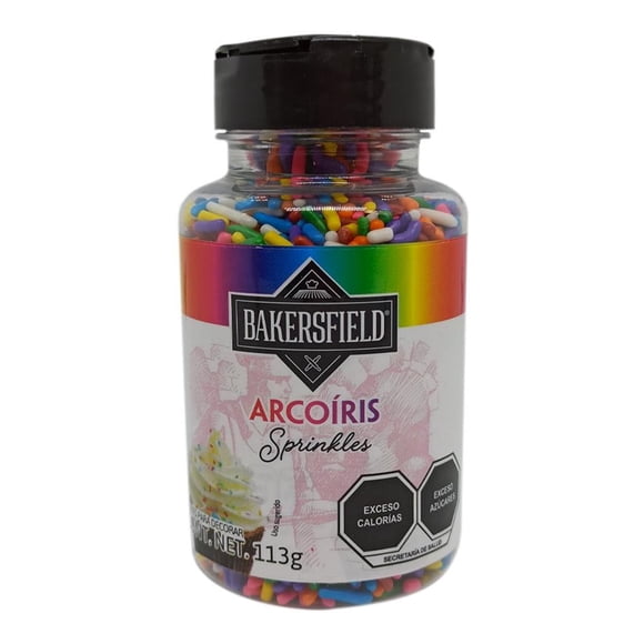Sprinkle de azúcar Moctezuma para decorar multicolor 113 g