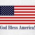 thumbnail image 3 of CafePress - God Bless America Kids Light T Shirt - Light T-Shirt Kids XS-XL, 3 of 4