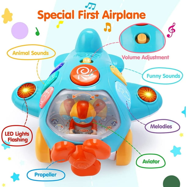 Juguetes bebe 12 18 meses juguetes electronicos avion juguetes para 1 ano juguetes para ninos y ninas juguetes musicales 1 3 anos juguetes educativos juguetes para 1 ano juguetes para gateadores JAMW ...