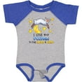 thumbnail image 3 of Inktastic I Love My Peepaw to the Moon and Back Cute Sheep Boys or Girls Baby Bodysuit, 3 of 5
