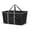Black, variant on Clevermade 2-Pack Collapsible Fabric Laundry Basket Container BLUE Denim Large Organizer Bag - WLM8 (02586-C)