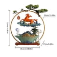 thumbnail image 2 of Tabletop Waterfall Fountain Creative Fortune-attracting Ceramic Circulating Water Flow Decoration Ornaments, 2 of 5