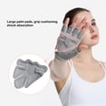 thumbnail image 3 of Greeniant guantes de fitness deportes entrenamiento con mancuernas ciclismo medio dedo guante levantamiento de pesas entrenamiento culturismo Type3 NO3, 3 of 6