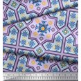 thumbnail image 3 of Soimoi Rayon Fabric Floral & Damask Patchwork Print Fabric by the Yard 56 Inch Wide, 3 of 3