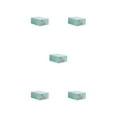 thumbnail image 1 of bedienty Flip Storage Clear Drawer Shoe Box Organiser Stackable Foldable Home Organizer men green 5Set, 1 of 6