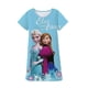 thumbnail image 2 of Precioso vestido de princesa verano nieve y hielo 2 princesa Elsa vestido estampado de dibujos animados Casual bebé niña vestido fiesta manga corta cumpleaños 4T Gao Jinjia LED, 2 of 2