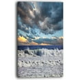 thumbnail image 2 of Forte Tempête dans l'Océan au Coucher du Soleil, 2 of 3