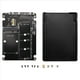 thumbnail image 1 of Adaptador Serie NGFF A MSATA A SATA3.0 Caja Adaptadora 2 en 1 de Doble Propósito Placas Secundarias Internas y Externas, 1 of 9